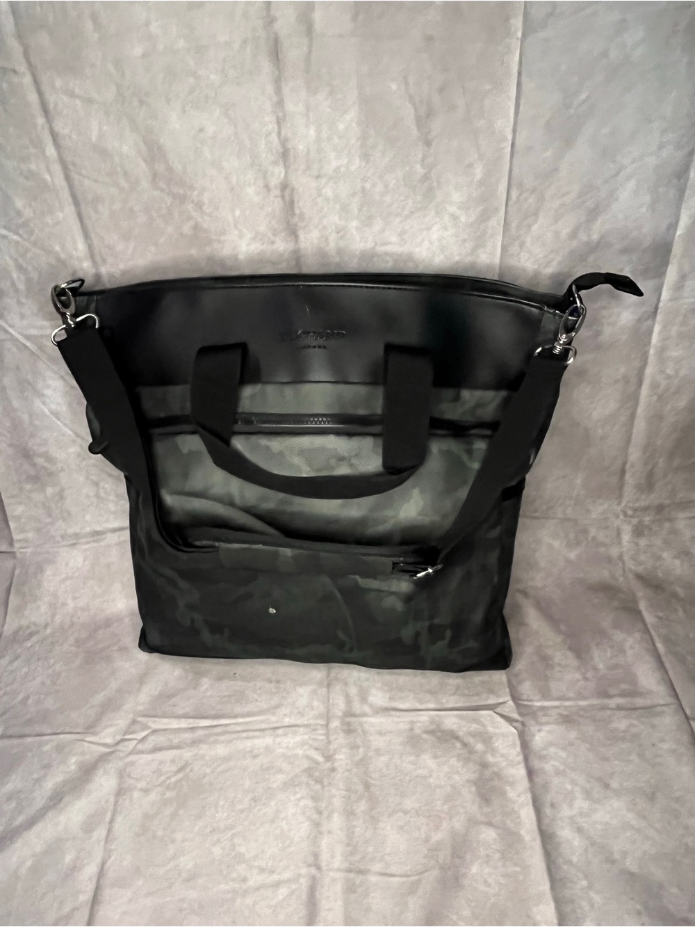 Duchamp London Camo Tote Bag Travel Laptop Weekender